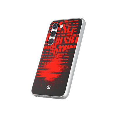Crimson Redaction · Lite Phone Case for Samsung · Black