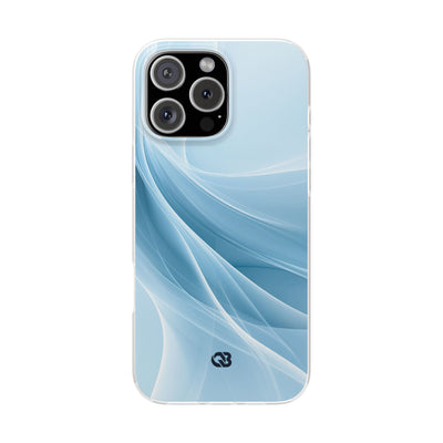 Glacial Ridge Contours · Lite Phone Case for iPhone ·  Blue