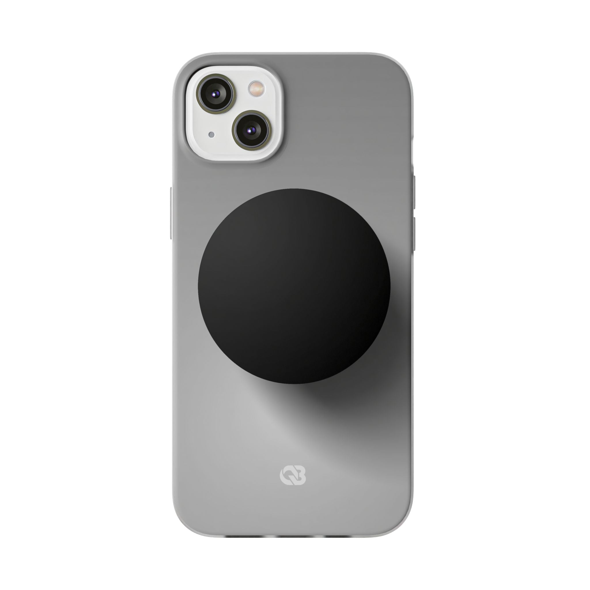 Grey Lite Phone Case for iPhone - Matte Onyx Sphere