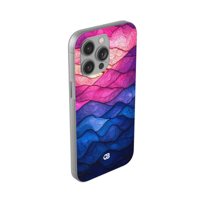 Electric Ridge Flow · Soft Coque de téléphone pour iPhone