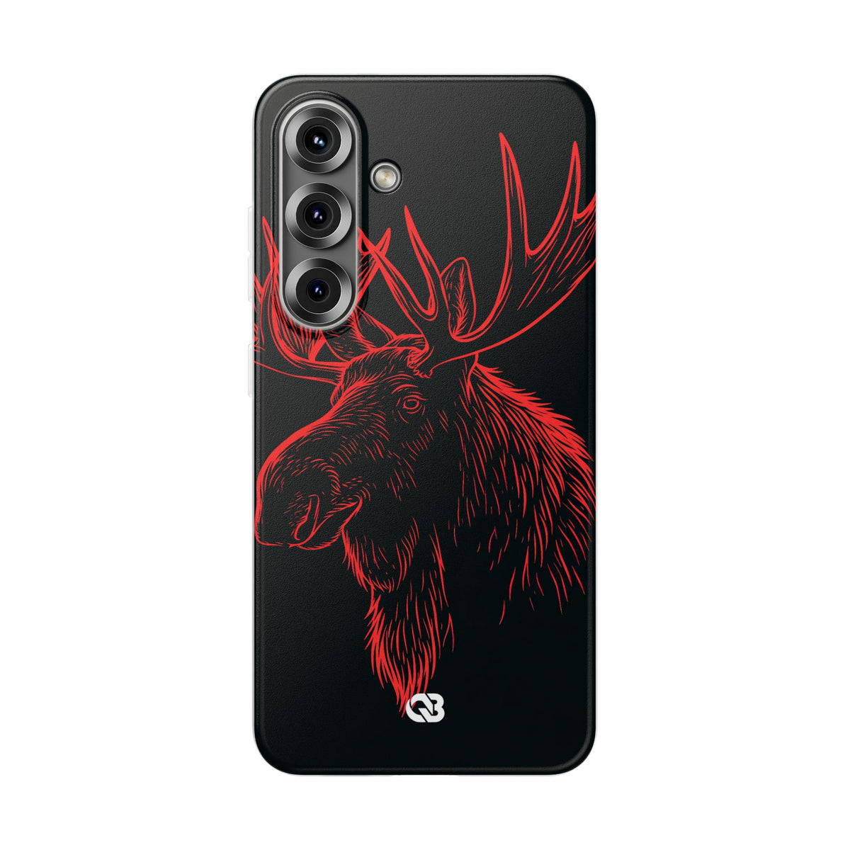 Nordic Elk · Lite Phone Case for Samsung · Black