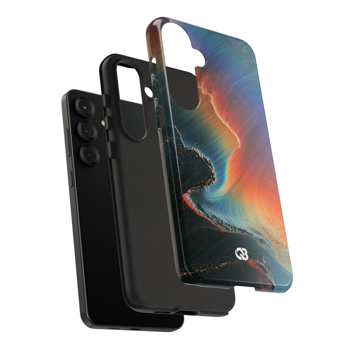 Prismatic Aura Shift · Tough Phone Case for Samsung · Blue