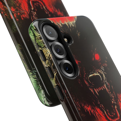 Crimson Wolf Samsung S25 Case - Tough