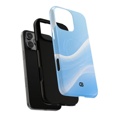Blue Tough 2.0 Magsafe Phone Case for iPhone - Glacial Blue Silk