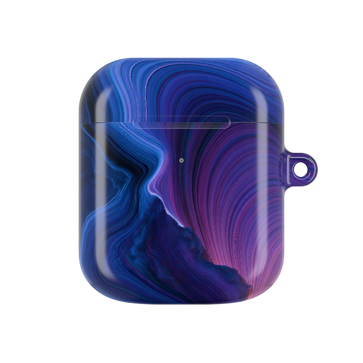 Radiant Strata · Hard Case for AirPods & AirPods Pro · Blue