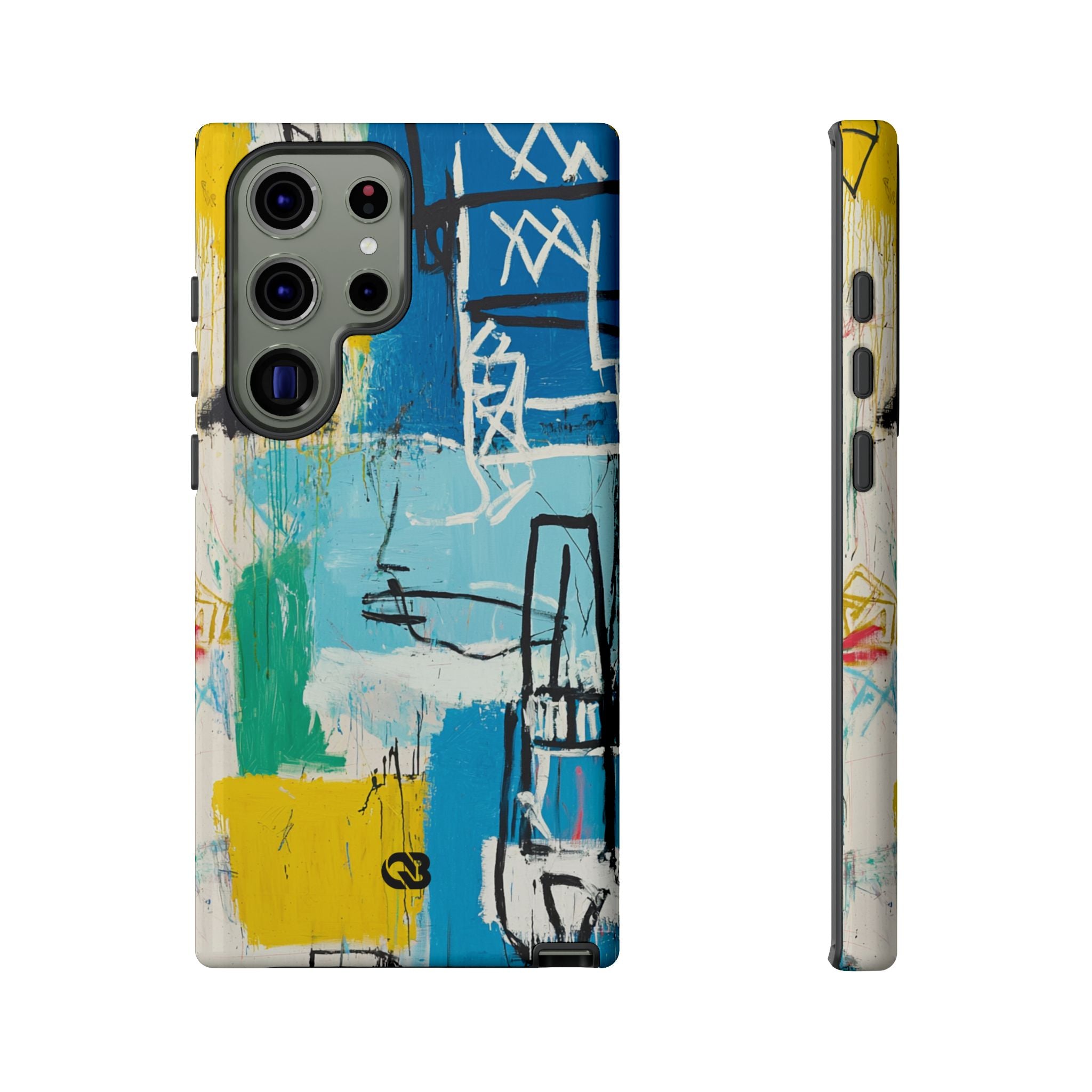 Azure Urban Scribble · Tough Phone Case for Samsung