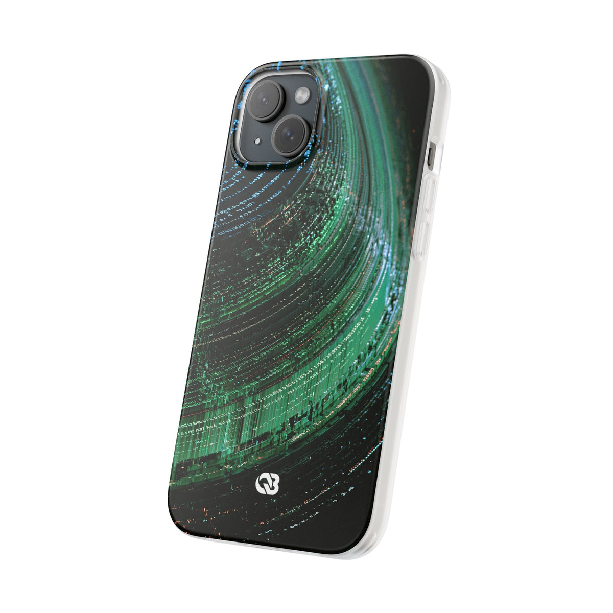 Orbital Data Stream · Lite Phone Case for iPhone ·  Green