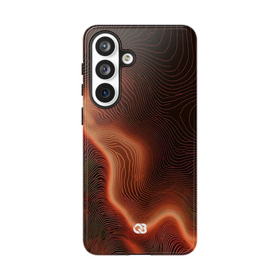 Caldera Ridge · Tough Phone Case for Samsung · Orange