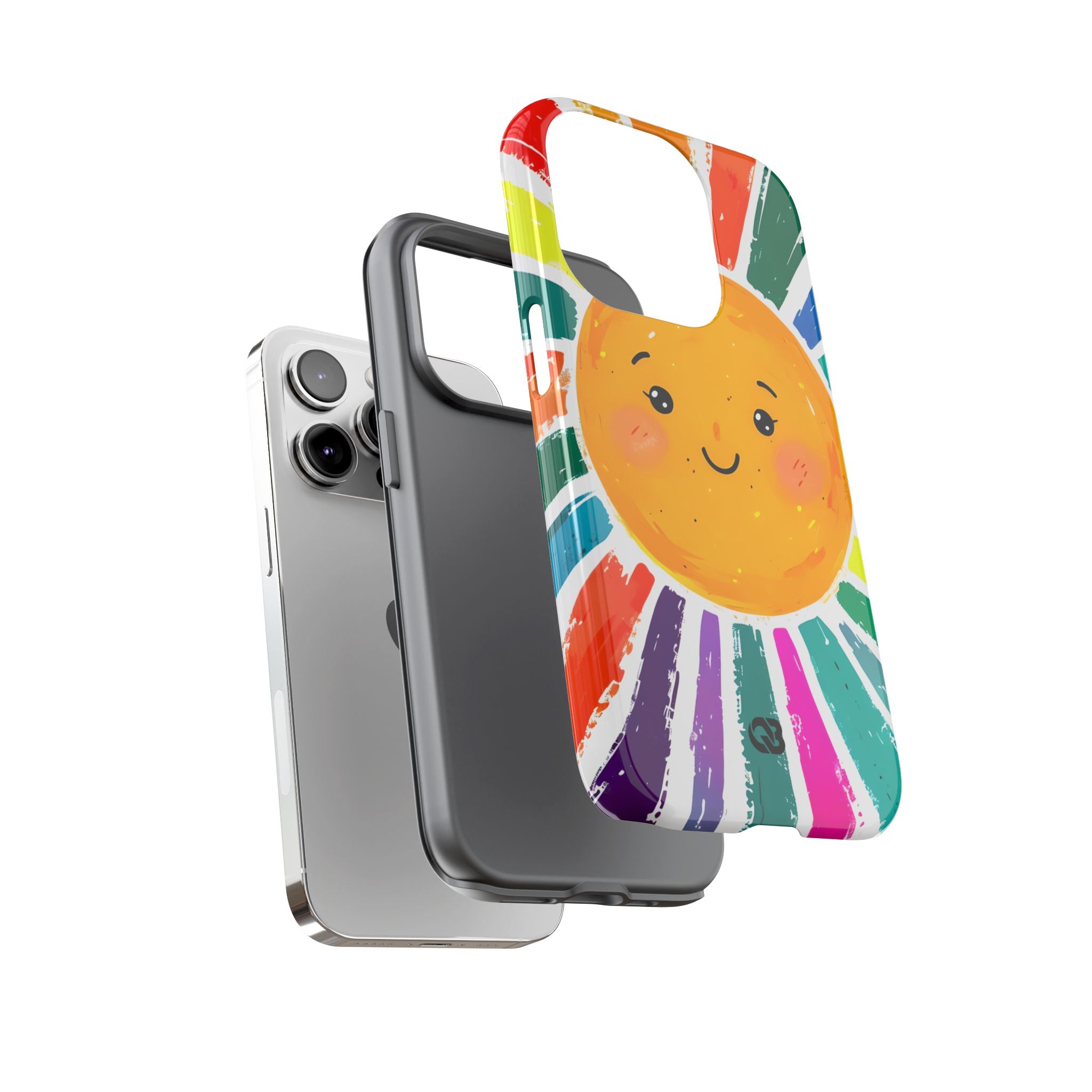 Vibrant Solar Smile · Tough Phone Case for iPhone