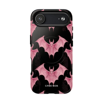 Pink Batwave iPhone 17 Air Case - Tough+ - CASE•BOB