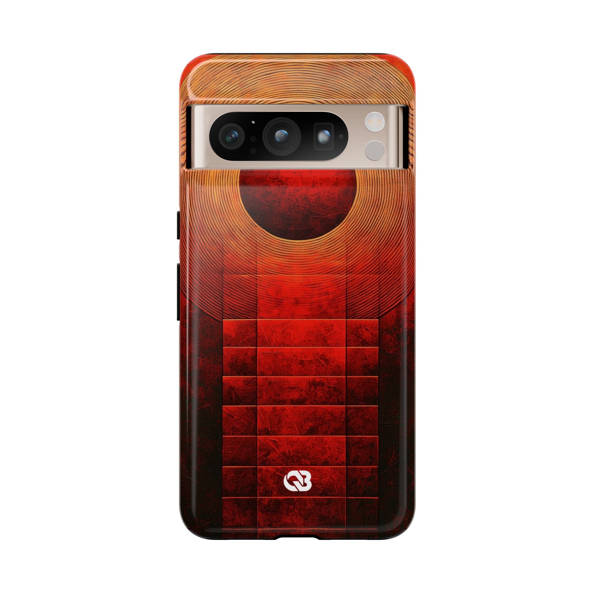 Crimson Solar Halo · Tough Phone Case for Google Pixel