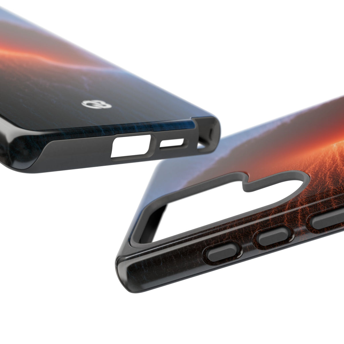 Thermal Aura Pulse · Tough Phone Case for Samsung · Blue