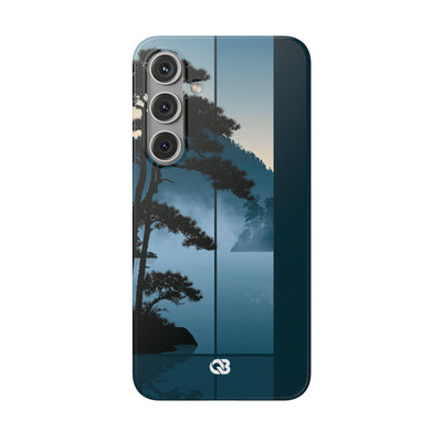 Misty Pine Horizon · Lite Phone Case for Samsung · Teal