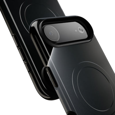 Black Tough 2.0 Magsafe Phone Case for iPhone - Obsidian Lunar Arch