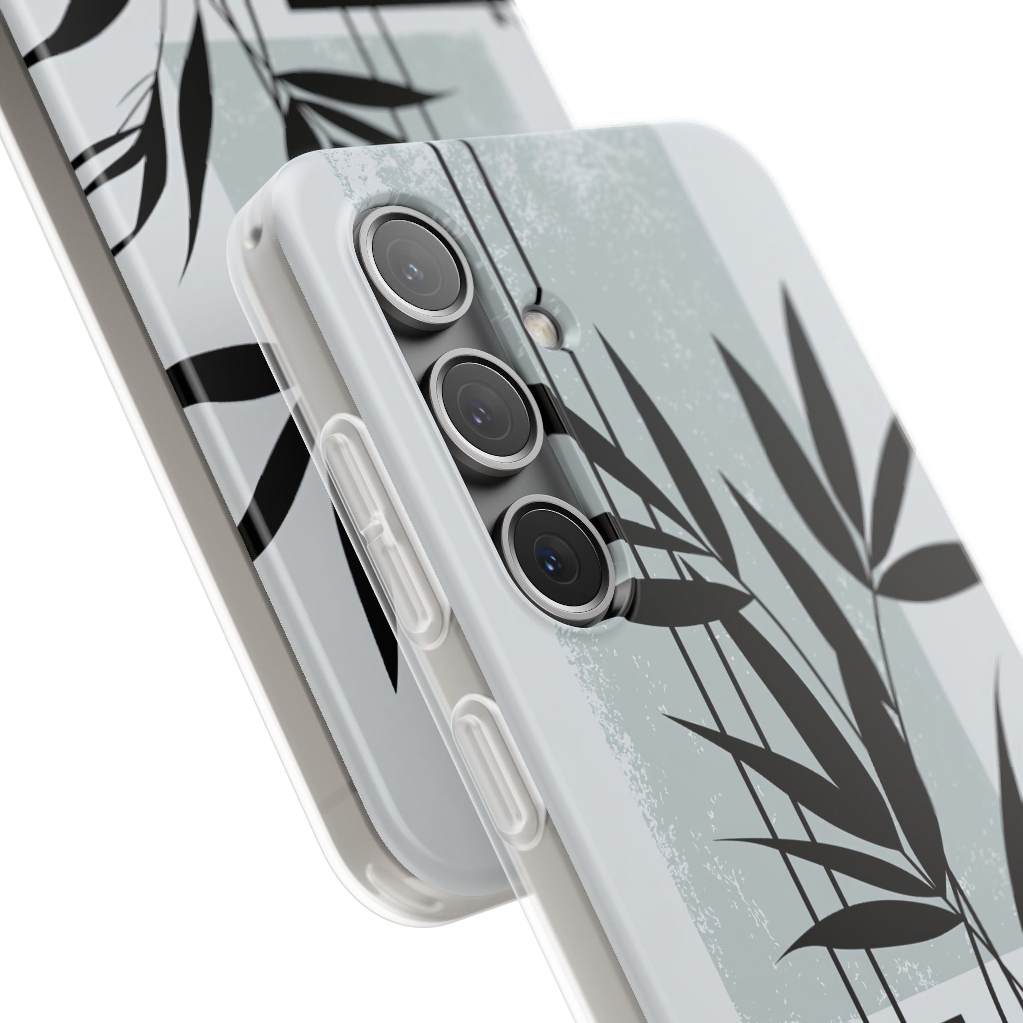 Grey Lite Phone Case for Samsung - Sage Bamboo Noir