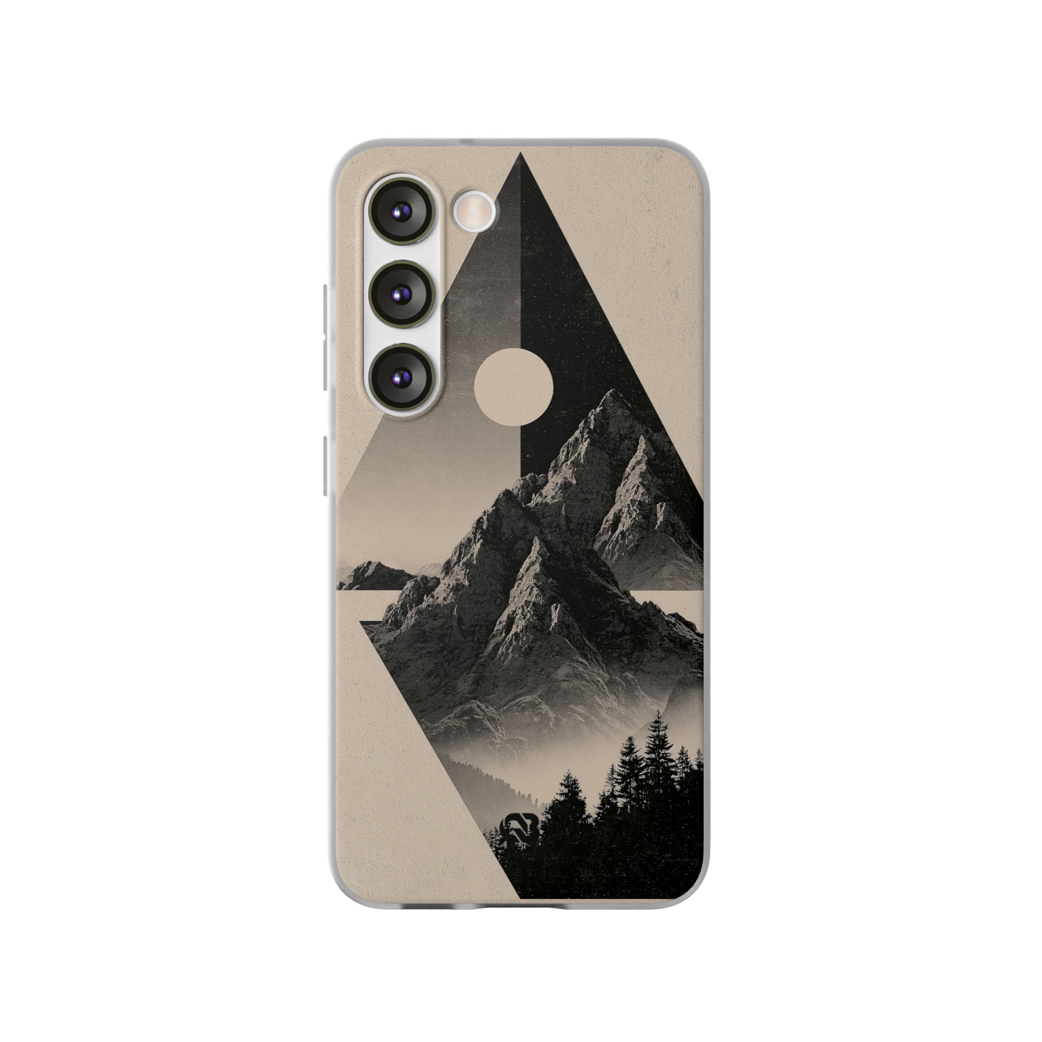 Beige Lite Phone Case for Samsung - Obsidian Summit Parchment