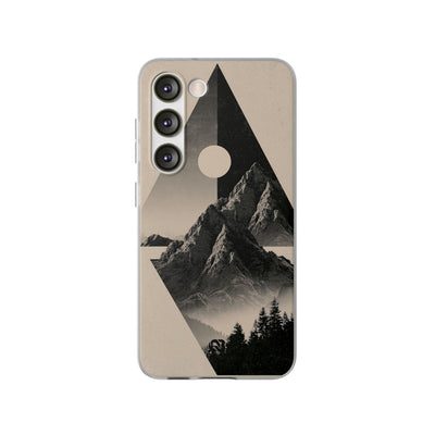 Beige Lite Phone Case for Samsung - Obsidian Summit Parchment