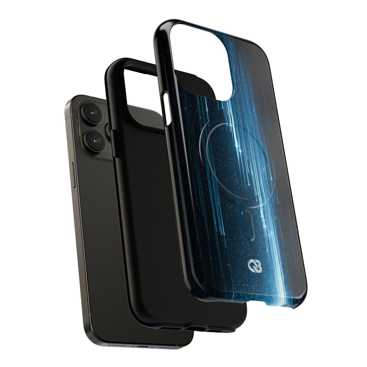 Nocturnal Cascade · Tough 2.0 Magnetic Phone Case for iPhone · Black