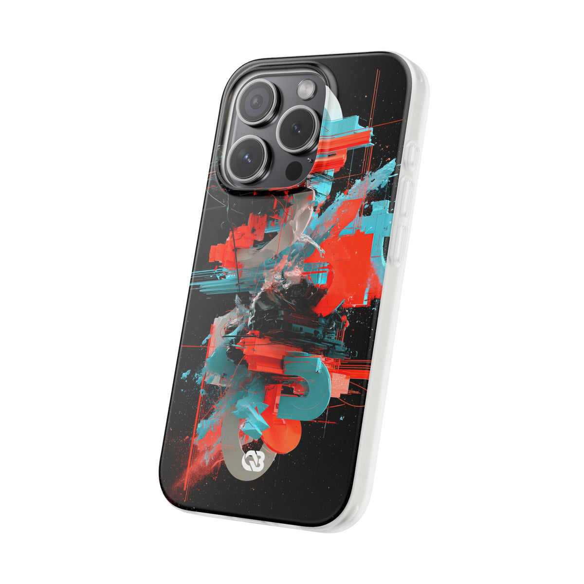 Fragmented Cyber Core · Lite Phone Case for iPhone ·  Black