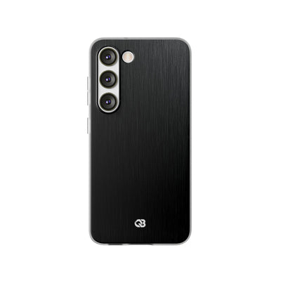 Black Lite Phone Case for Samsung - Brushed Obsidian Slate