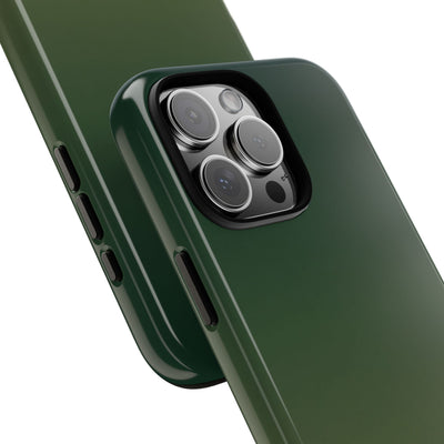 Evergreen Gradient · Tough Phone Case for iPhone · Green