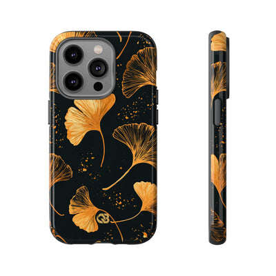 Gilded Ginkgo · Tough Phone Case for iPhone · Gold