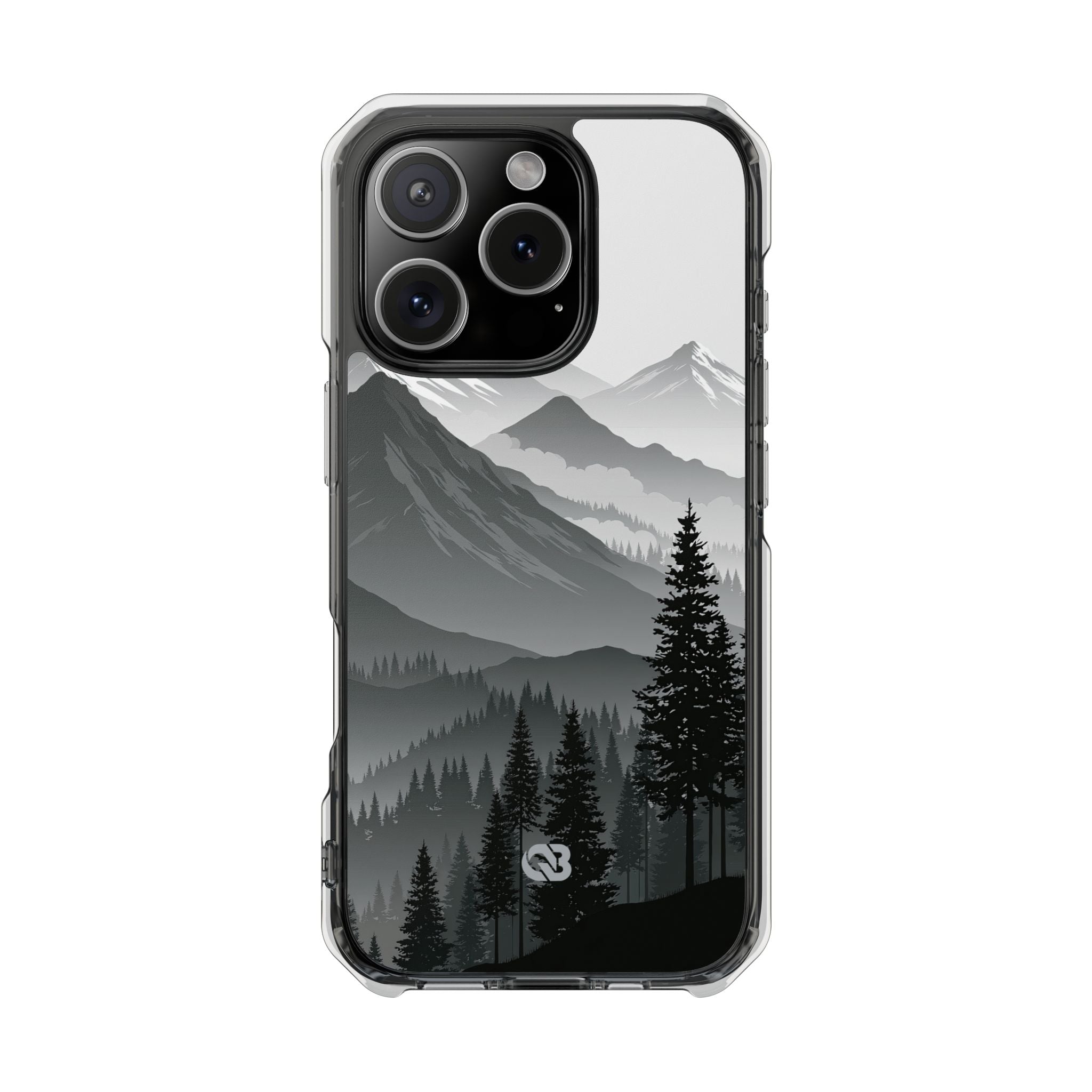 Grey Impact MagSafe Phone Case for iPhone - Granite Ridge Mist