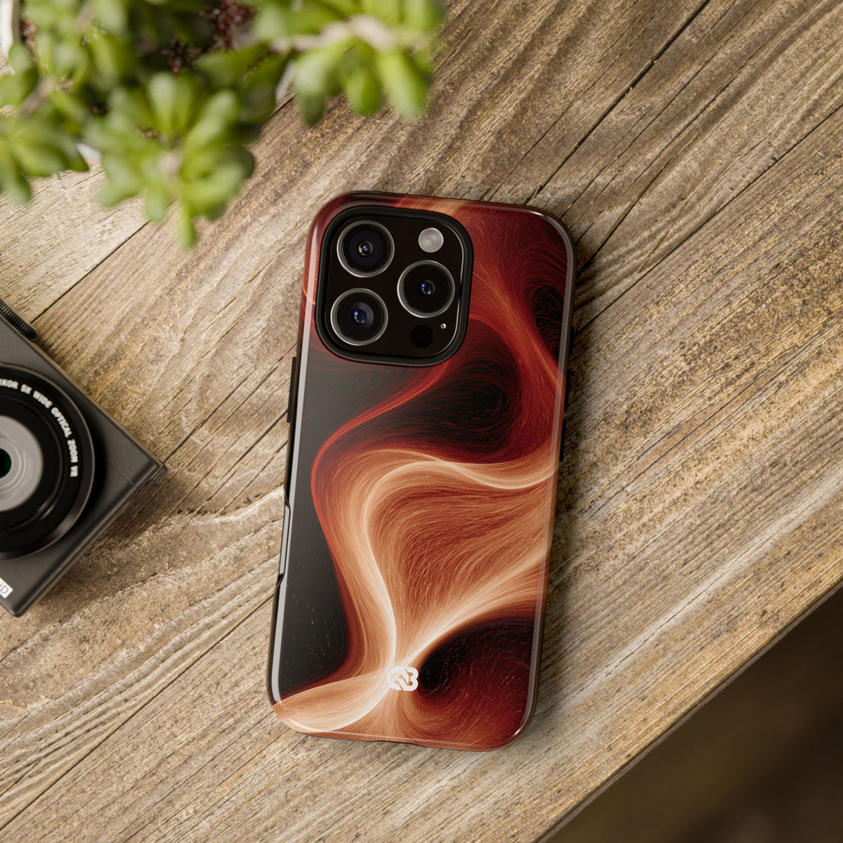 Solar Ember Flow · Tough Phone Case for iPhone · Orange