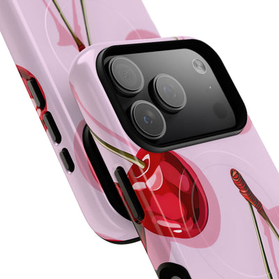 Ruby Gloss Cherry · Tough+ Handyhülle für iPhone · Magsafe
