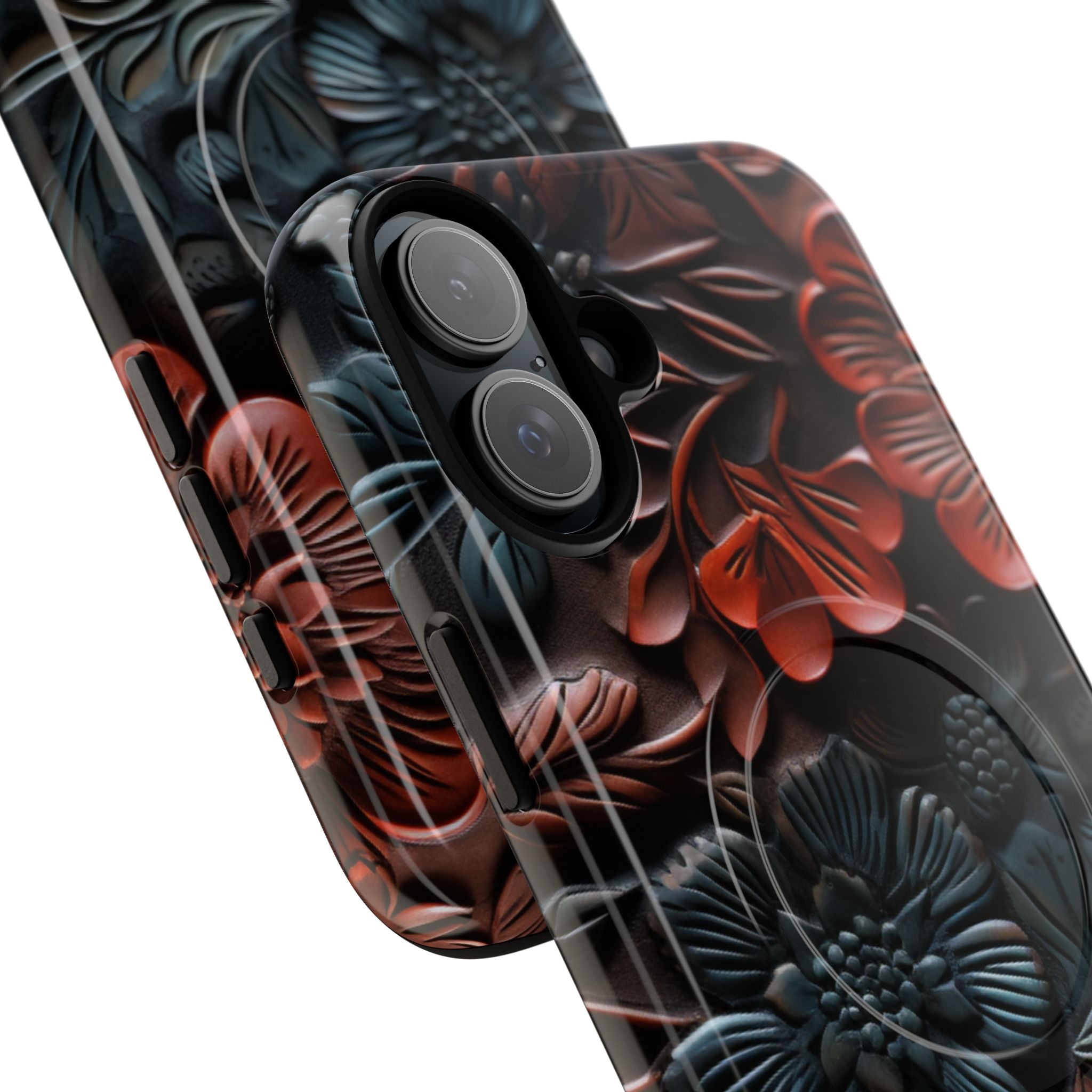Carved Earth Bloom · Tough+ Coque de téléphone pour iPhone · Magsafe