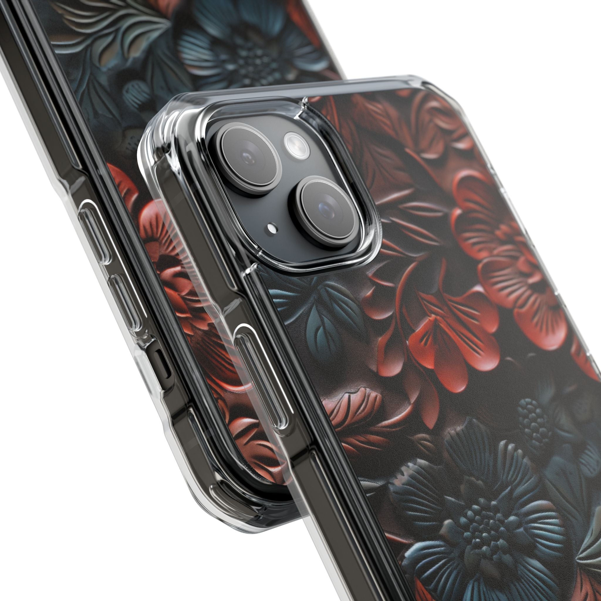 Carved Earth Bloom · Impact Phone Case for iPhone · Magsafe