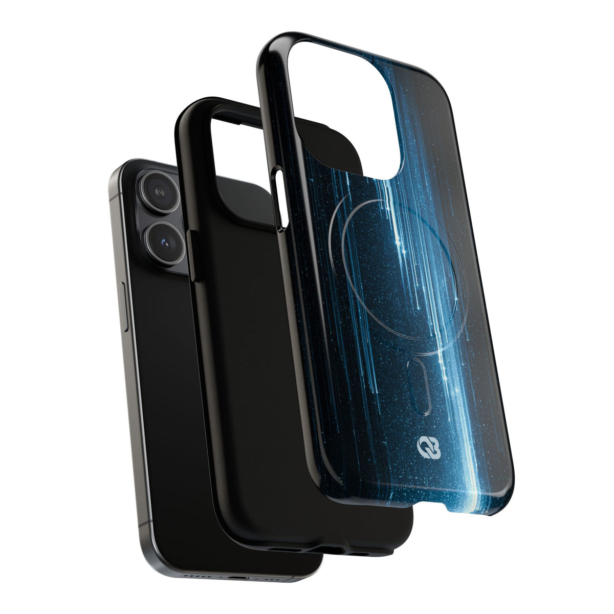 Nocturnal Cascade · Tough 2.0 Magnetic Phone Case for iPhone · Black