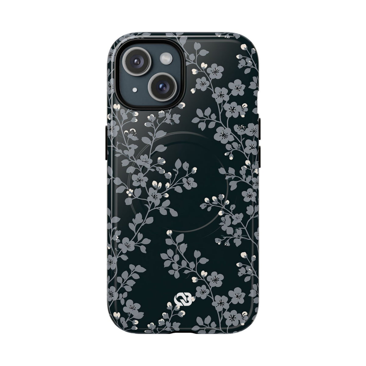 Nocturne Blossom Branch · Tough 2.0 Magnetic Phone Case for iPhone · Black