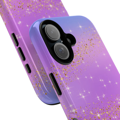 Golden Glide iPhone 16 Case - Tough