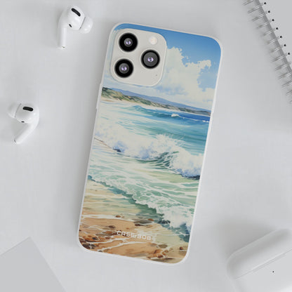 Vaahdonomainen aaltotuuli iPhone 13 Pro Max - Soft