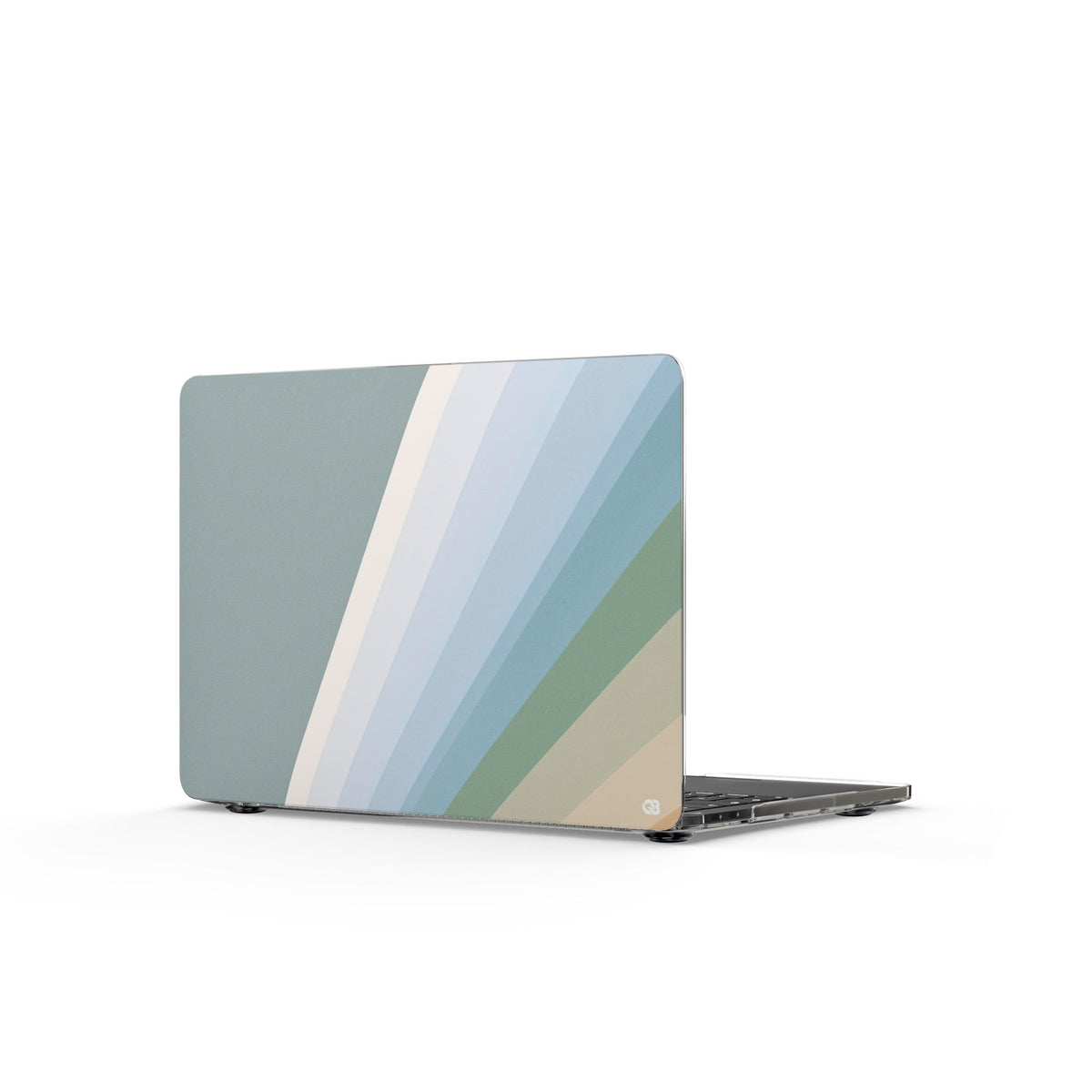 Prismatic Ray · Clear Hard Case for MacBook · Grey
