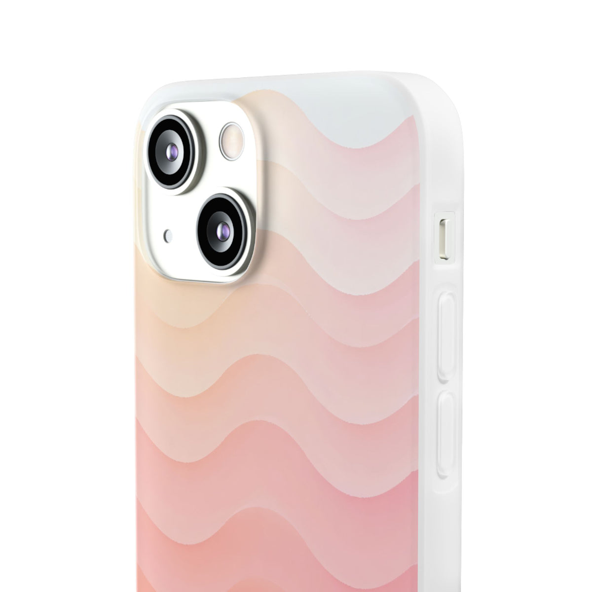 Blush Horizon Waves · Lite Phone Case for iPhone ·  Pink