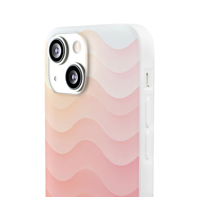 Blush Horizon Waves · Lite Phone Case for iPhone ·  Pink