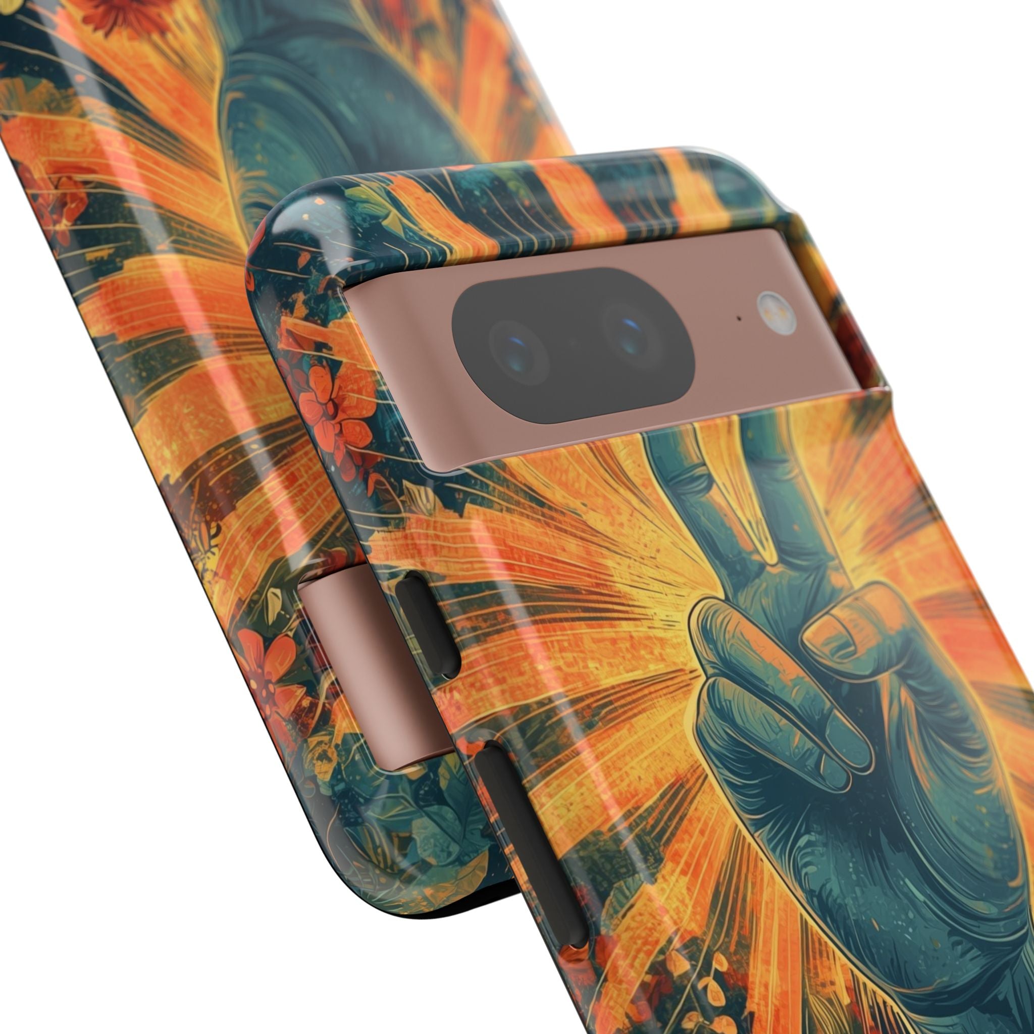 Radiant Peace Bloom · Tough Phone Case for Google Pixel