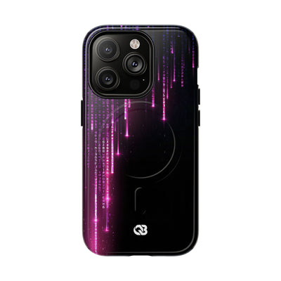 Binary Cascade · Tough 2.0 Magnetic Phone Case for iPhone · Black