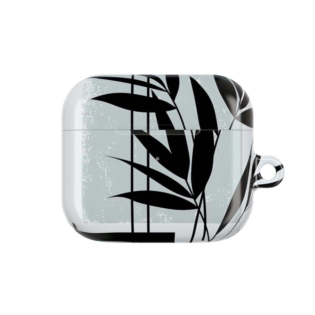 Zen Bamboo Silhouette · Hard Case for AirPods & AirPods Pro · Green