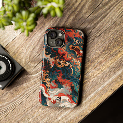 Imperial Shishi · Tough Phone Case for iPhone · Teal