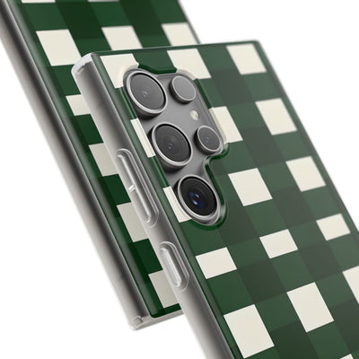 Hunter Green Plaid · Soft Handyhülle für Samsung