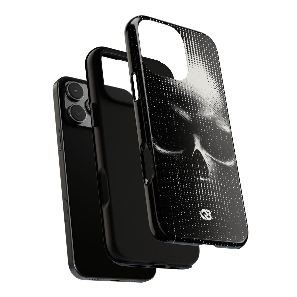 Raster Phantom · Tough Phone Case for iPhone · Black