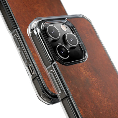 Orange Impact MagSafe Phone Case for iPhone - Oxidized Iron Crust