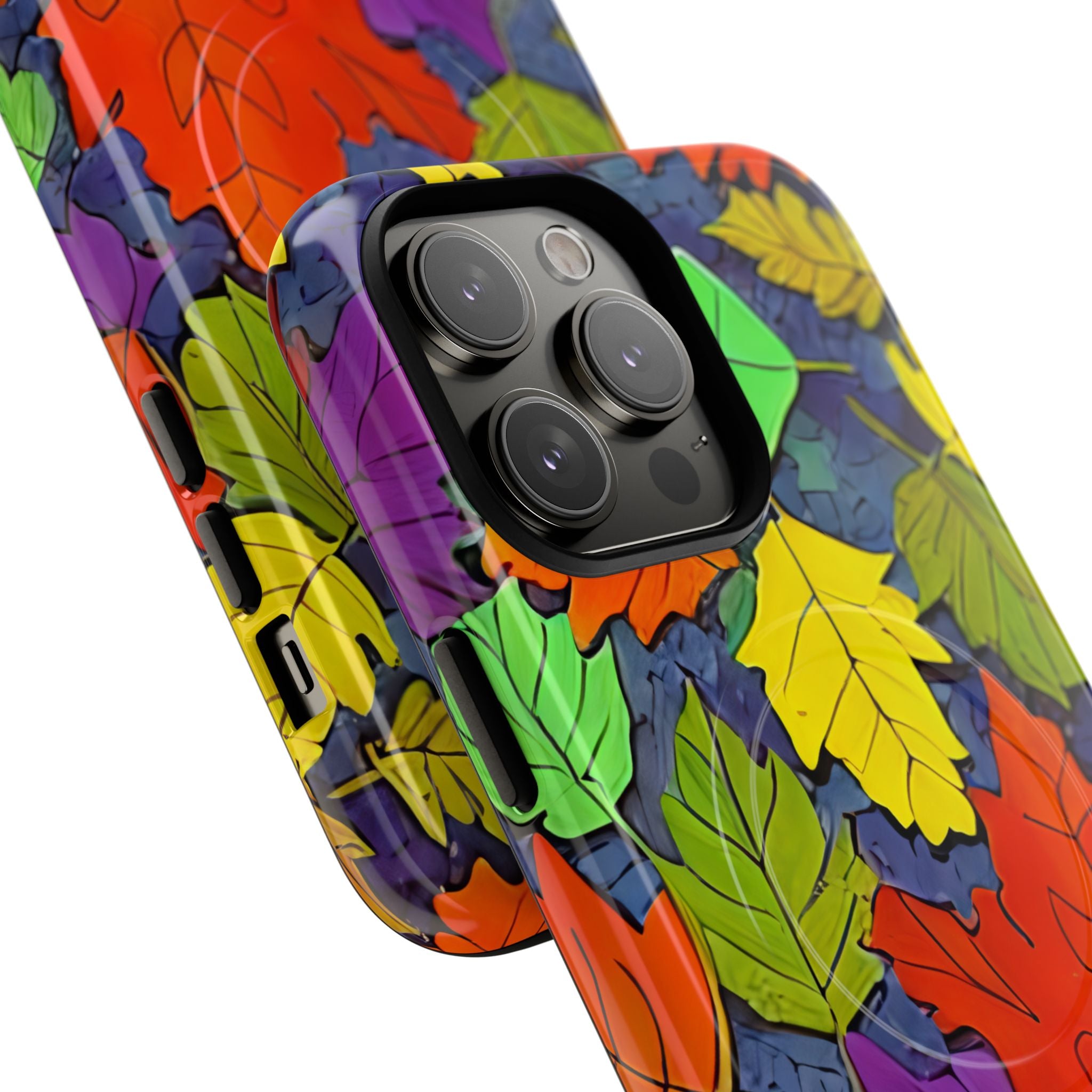 Vivid Leafburst iPhone 14 Pro Max Case - Tough+