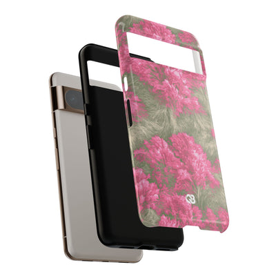 Digital Blossom · Tough Phone Case for Pixel ·  Pink
