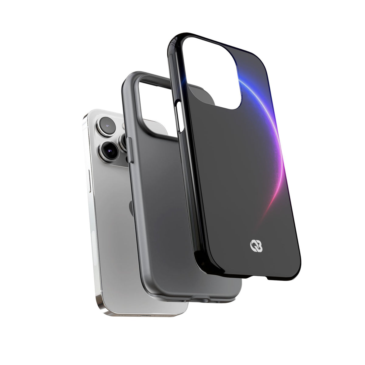 Luminous Eclipse · Tough Phone Case for iPhone · Black