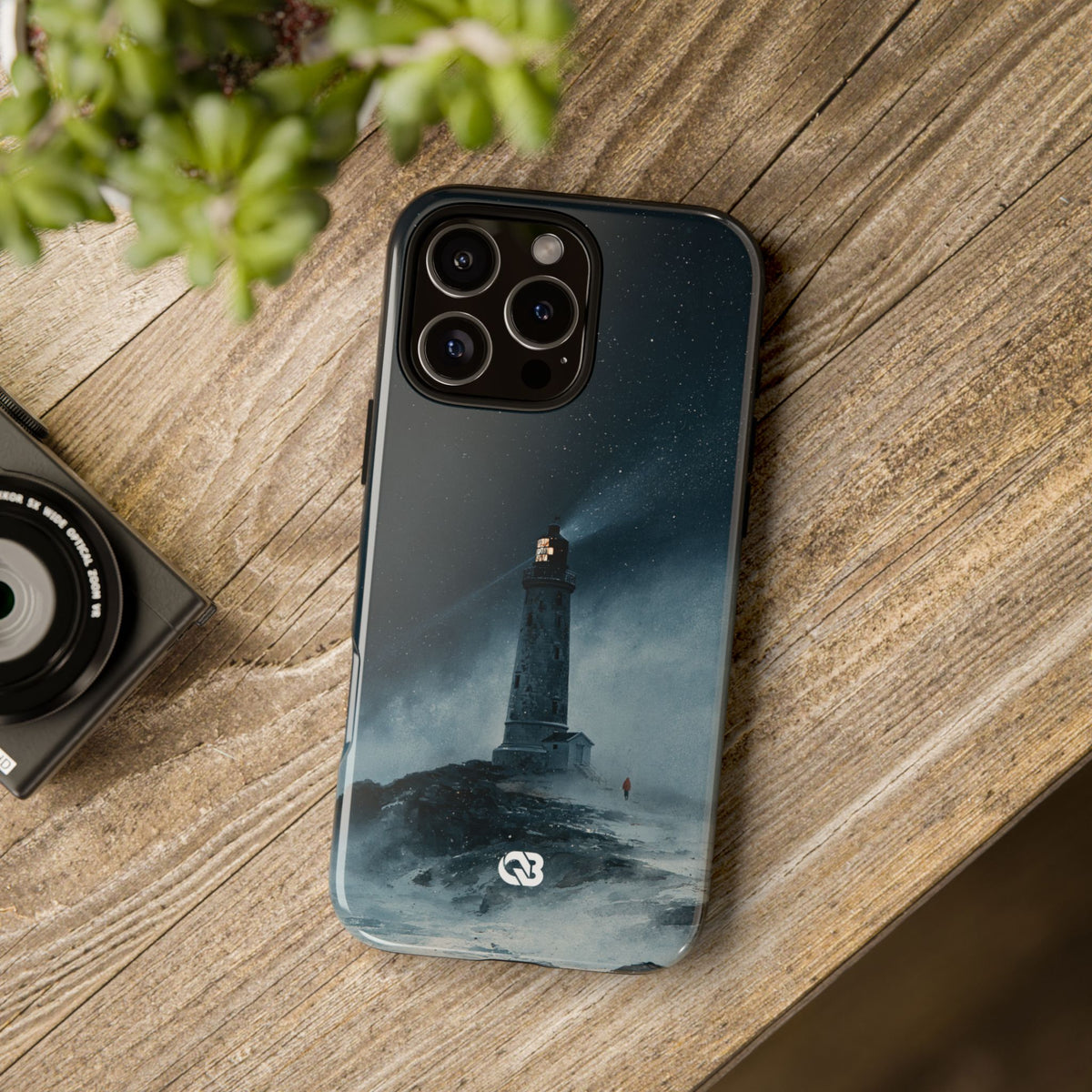 Nordic Coastal Beacon · Tough Phone Case for iPhone · Blue