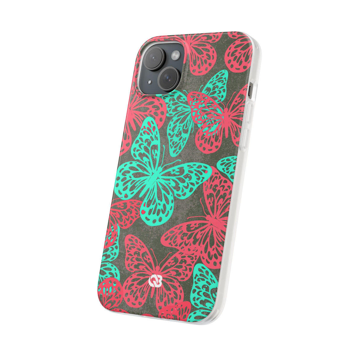 Electric Papillon · Lite Phone Case for iPhone ·  Pink